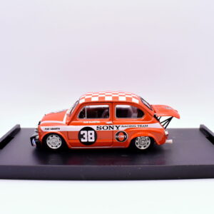 Modellino auto rally scala 1:43 Fiat 500 abarth 1000 Brumm diecast modellismo statico
