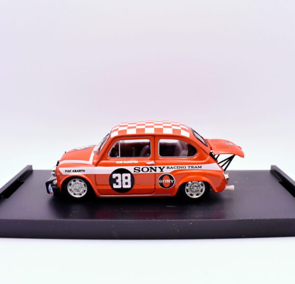 Modellino auto rally scala 1:43 Fiat 500 abarth 1000 Brumm diecast modellismo statico