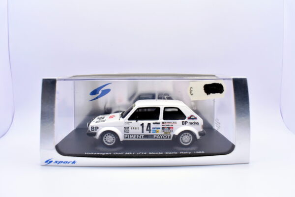 Modellino auto rally scala 1:43 volkswagen vw golf mk1 spark modellismo statico - Image 2