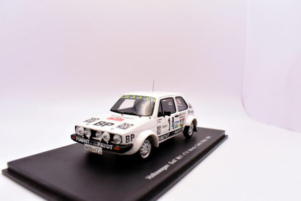 Modellino auto rally scala 1:43 volkswagen vw golf mk1 spark modellismo statico - Image 3