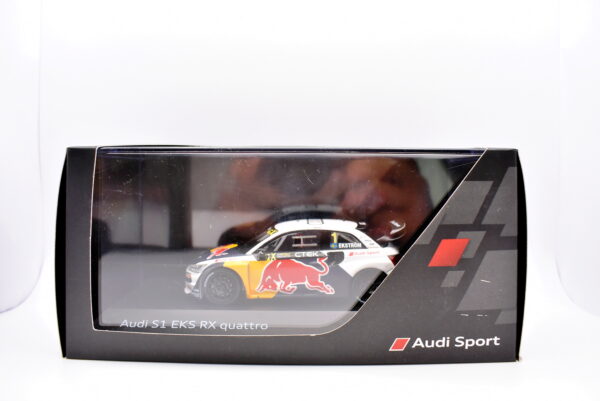 Modellino auto rally Audi S1 EKS RX quattro scala 1:43 modellismo statico - Image 2