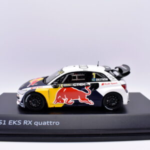 Modellino auto rally Audi S1 EKS RX quattro scala 1:43 modellismo statico
