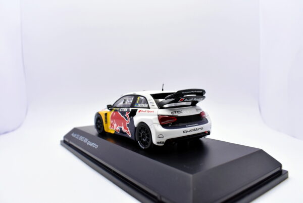 Modellino auto rally Audi S1 EKS RX quattro scala 1:43 modellismo statico - Image 5