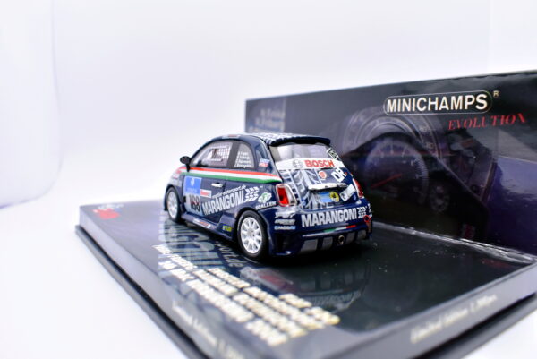 Modellino auto scala 1:43 Fiat 500 engstler minichamps modellismo statico - Image 5
