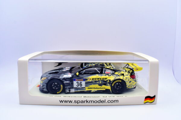 Modellino auto racing scala 1:43 BMW M6 GT3 Spark modellismo statico - Image 2