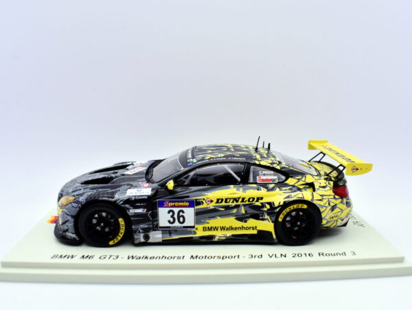 Modellino auto racing scala 1:43 BMW M6 GT3 Spark modellismo statico