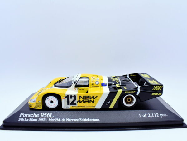 Modellino auto scala 1:43 Porsche 956L Minichamps racing collection diecast modellismo