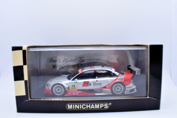 Modellino auto Audi A4 DTM Minichamps racing collection 1:43 diecast modellismo - Image 2
