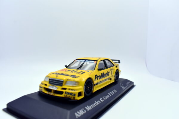 Modellino auto mercedes C dtm 95 Minichamps racing collection 1:43 diecast modellismo - Image 3