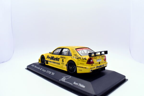 Modellino auto mercedes C dtm 95 Minichamps racing collection 1:43 diecast modellismo - Image 4
