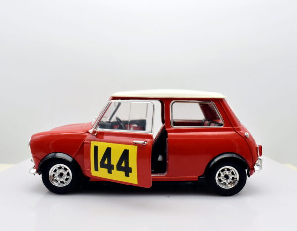 Modellino auto rally scala 1:16 1:18 Mini cooper S diecast solido modellismo car