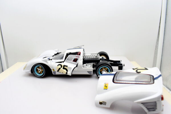 Modellino auto Ferrari 330 P4 NART 1:18 jouef evolution diecast modellismo - Image 2