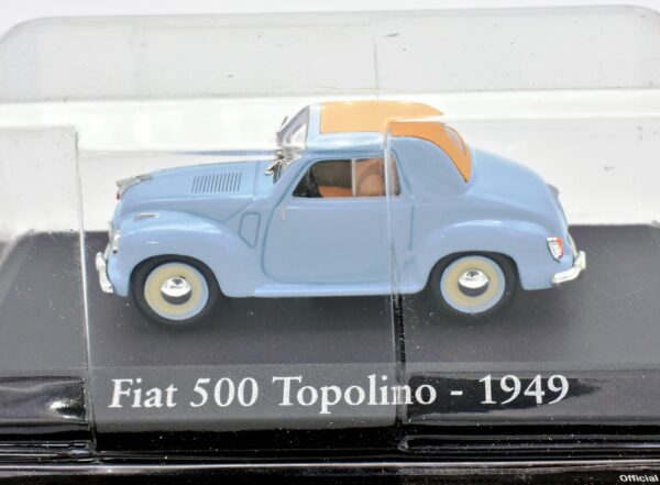 Modellino auto scala 1:43 FIAT 500 TOPOLINO diecast collezione modellismo