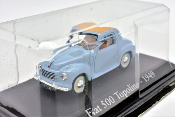 Modellino auto scala 1:43 FIAT 500 TOPOLINO diecast collezione modellismo - Image 2