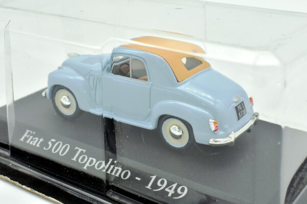 Modellino auto scala 1:43 FIAT 500 TOPOLINO diecast collezione modellismo - Image 3