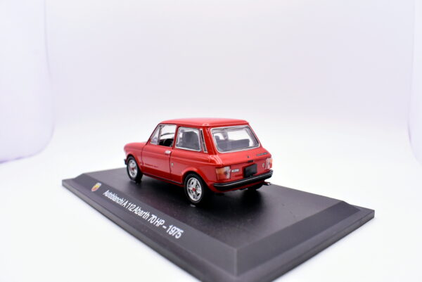 Modellino auto scala 1:43 Abarth autobianchi A112 70 HP diecast modellismo statico - Image 4