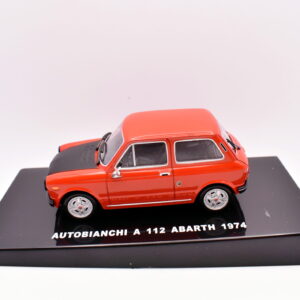 Modellino auto AUTOBIANCHI A112 ABARTH 70 1:43 diecast modellismo collezione