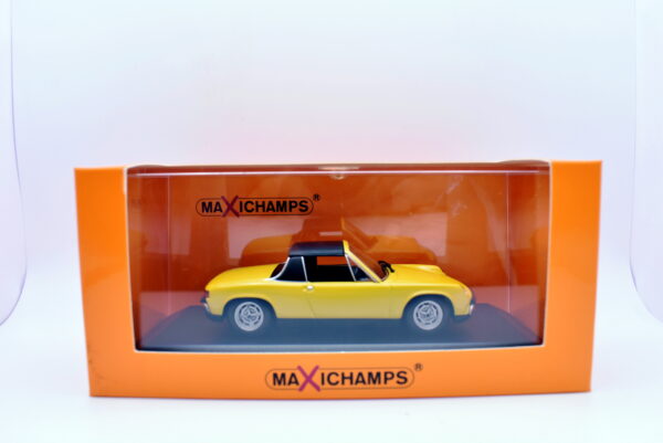 Modellino auto scala 1:43 vw Porsche 914/4 Maxichamps diecast modellismo da collezione - Image 2