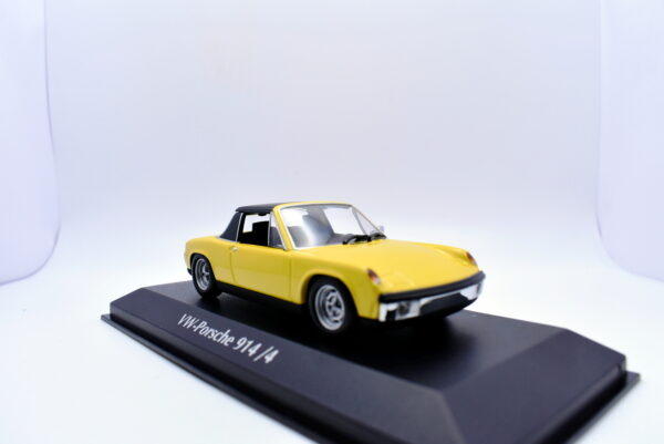 Modellino auto scala 1:43 vw Porsche 914/4 Maxichamps diecast modellismo da collezione - Image 3