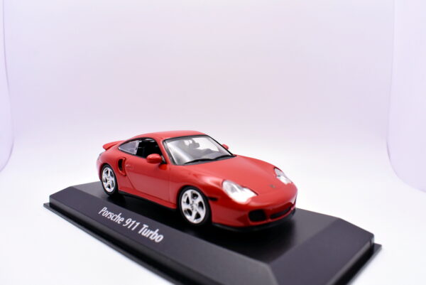 Modellino auto scala 1:43 Porsche 911 turbo Maxichamps diecast modellismo da collezione - Image 3