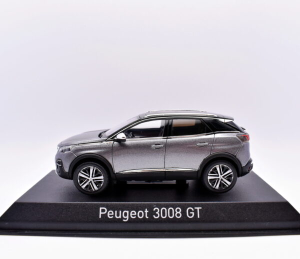 Modellino auto scala 1:43 Peugeot 3008 GT diecast modellismo statico da collezione