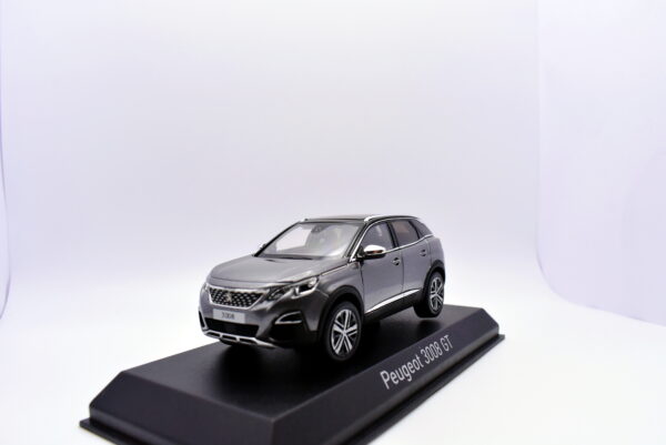 Modellino auto scala 1:43 Peugeot 3008 GT diecast modellismo statico da collezione - Image 4
