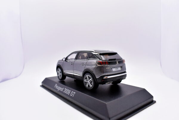 Modellino auto scala 1:43 Peugeot 3008 GT diecast modellismo statico da collezione - Image 5
