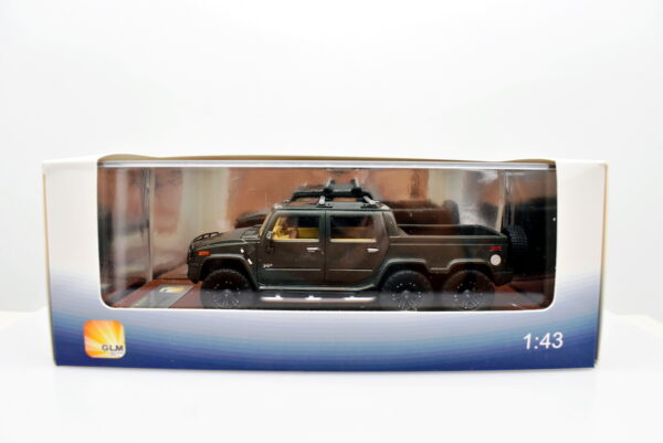 Modellino auto 1:43 hummer h2 sut 6 GLM collezione modellismo statico - Image 2