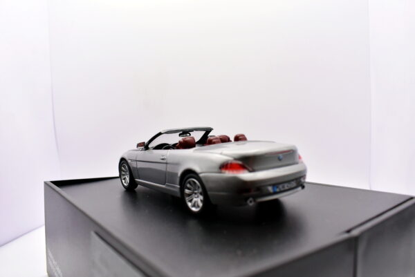Modellino auto scala 1:43 promozionale BMW 6er cabrio modellismo statico - Image 5