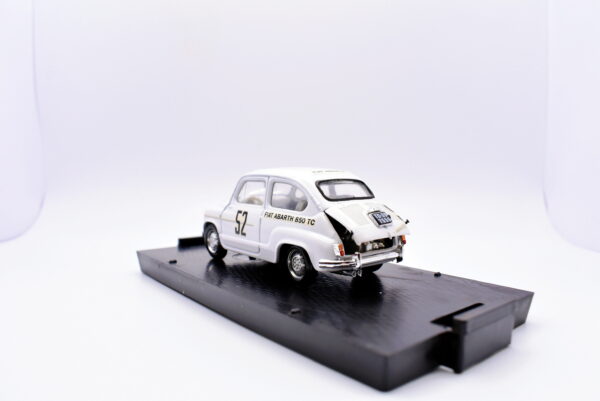 Modellino auto rally scala 1:43 Fiat Abarth 850 TC BRUMM modellismo statico - Image 4