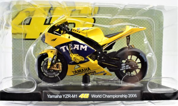 Modellini moto Valentino Rossi 1:18 YAMAHA YZR-M1 world championship 2006 gp motor bike
