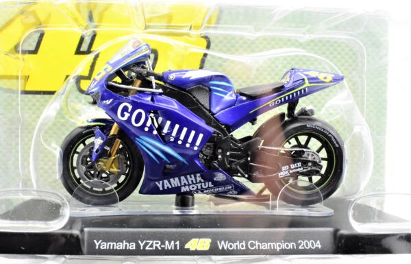 Modellini moto Valentino Rossi 1:18 YAMAHA YZR-M1 world champion 2004 gp motor bike