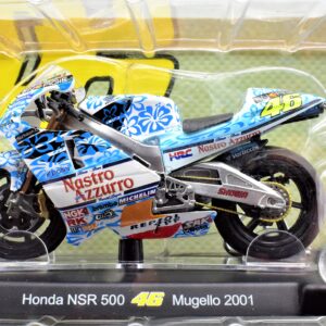 Modellini moto Valentino Rossi 1:18 Honda NSR 500 mugello 2001 gp motor bike