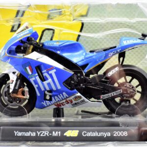 Modellini moto Valentino Rossi 1:18 YAMAHA YZR-M catalunya 2008 gp motor bike