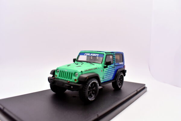 Modellino auto scala 1:43 jeep wrangler rubicon greenlight diecast modellismo statico - Image 3