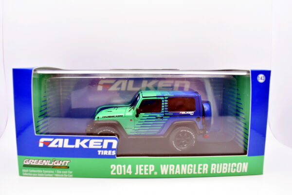 Modellino auto scala 1:43 jeep wrangler rubicon greenlight diecast modellismo statico - Image 4