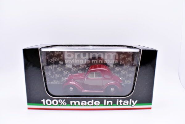 Modellino auto scala 1:43 Fiat 500 a  topolino 1 serie Brumm diecast modellismo statico - Image 4