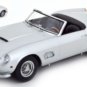 Modellino auto scala 1:18 FERRARI 250 GT CALIFORNIA SPYDER 1960 SILVER modellismo statico