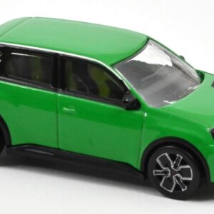 Modellino auto scala 1:64 Norev  RENAULT 5 E-TECH 100% ELECTRIC 2024 GREEN 1:64 modellismo