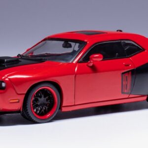 Modellino auto scala 1:43 Ixo DODGE CHALLENGER SRT8 RED diecast modellismo statico