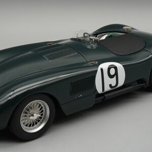 Modellino auto scala 1:18 Tecnomodel  JAGUAR C-TYPE LONGTAIL N.19 LE MANS 1952 WHITEHEAD-STEWART VETRINA racing modellismo