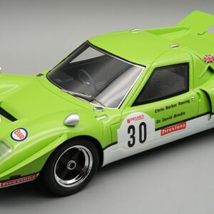 Modellino auto scala 1:18 Tecnomodel  LOTUS 62 N.30 500 KM NURBURGRING 1971 D.BRODIE VETRINA racing modellismo