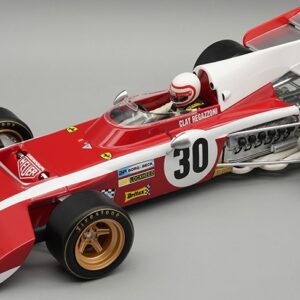 Modellino auto formula 1 F1 scala 1:18 Tecnomodel FERRARI 312 B2 BELGIUM GP 1972 REGAZZONI modellismo