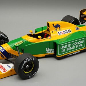 Modellino auto formula 1 F1 scala 1:18 Tecnomodel BENETTON B192 BRITISH GP 1992 BRUNDLE modellismo