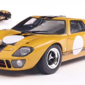 Modellino auto scala 1:18 Solido FORD GT40 MK1 1968 YELLOW racing modellismo