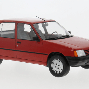 Modellino auto scala 1:18 PEUGEOT 205 1984 RED modellismo statico