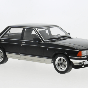 Modellino auto scala 1:18 FORD GRANADA MKII 2.8 GHIA BLACK modellismo statico