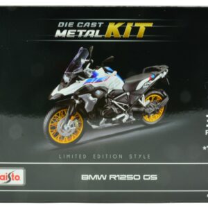 Modellino kit di montaggio model moto scala 1:12 MOTO BMW R1250 GS modellismo