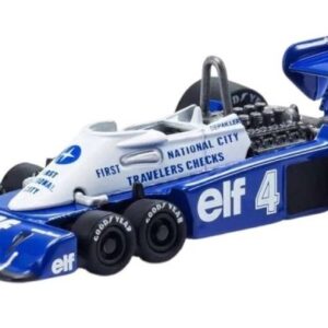 Modellino auto formula 1 F1 scala 1:64 TYRRELL P34 N.4 F1 1977 modellismo