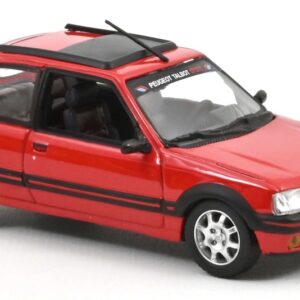 Modellino auto scala 1:43 Norev PEUGEOT 205 GTI 1.9 VALLELUNGA diecast modellismo statico